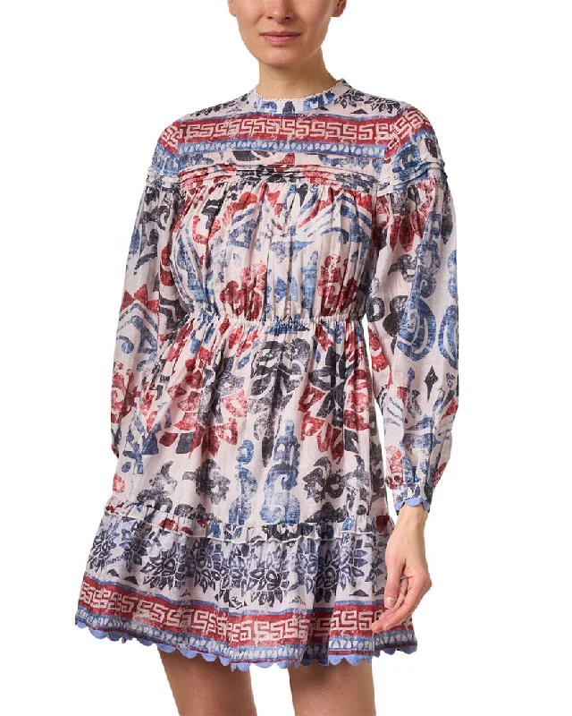 High-End Style Discounts Chufy Tika Silk-Blend Mini Dress