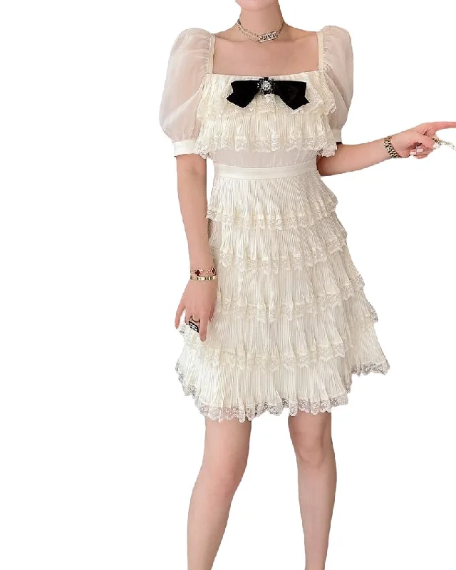 Elegant Style BURRYCO Mini Dress Subtle Sophistication