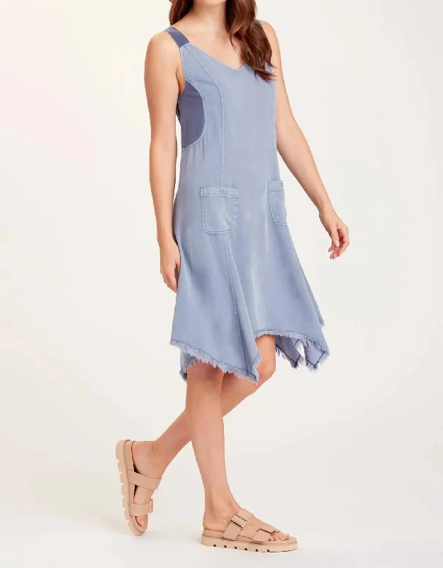 Women's Trendy Garments Arcite Tank Dress In Riverdale