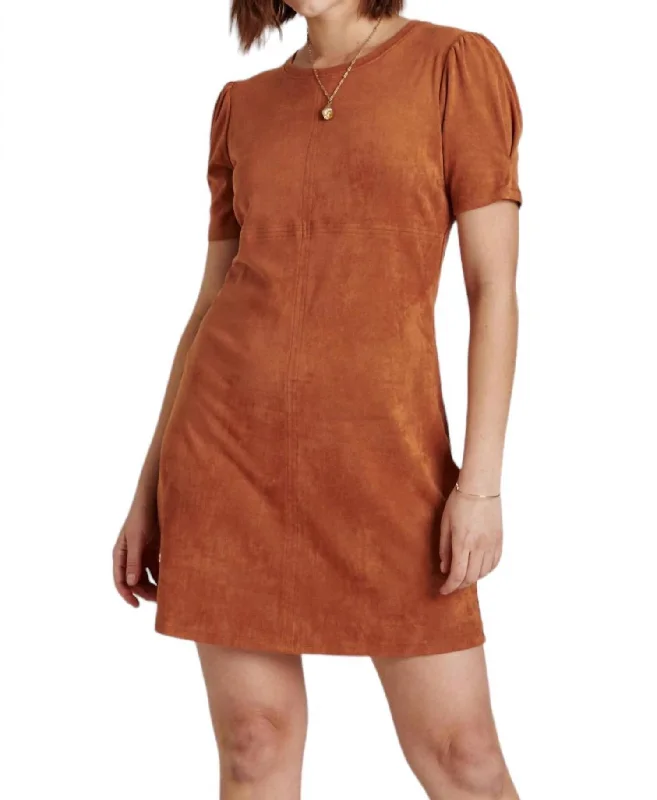 Urban Elegance Deals Demi Mini Dress In Maple