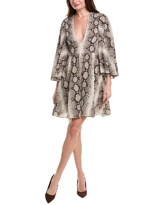Big Discounts Michael Kors Collection Silk Mini Dress Final Clearance