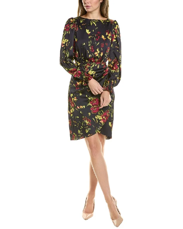 Clearance Event Nicole Miller Ruched Mini Dress Limited - Edition Drops