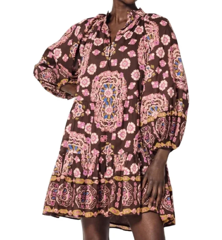 Contemporary Fashion Sale Eliva Mini Dress In Multi Color Save On Classic Elegant Styles