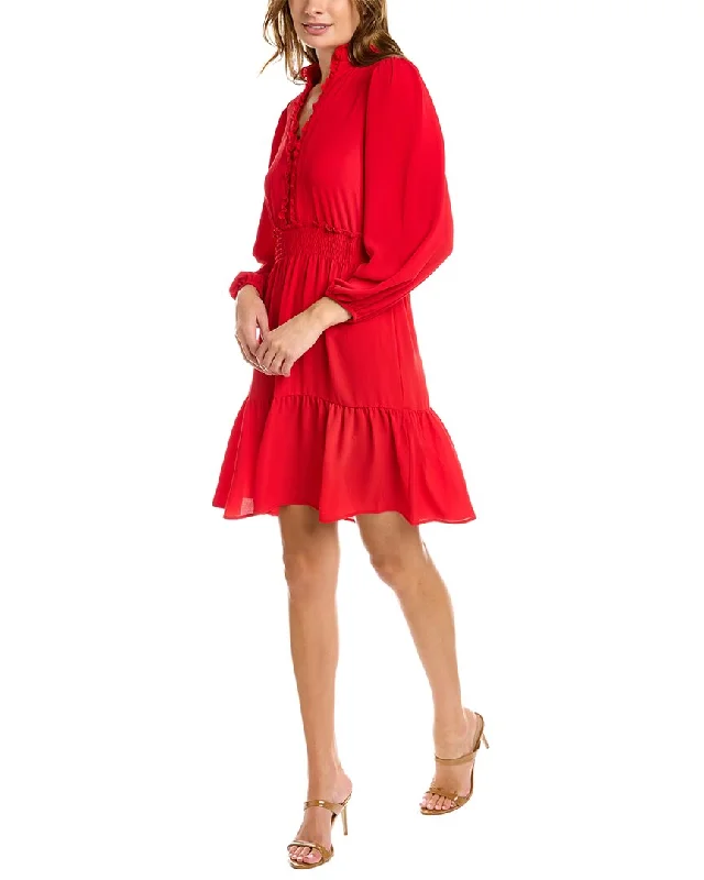 Women's Online Clothing Boutique London Times Smocked A-Line Dress