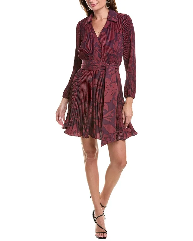 Laid-Back Fashion Offers Taylor Accordion Pleated Mini Dress Limited - Stock
