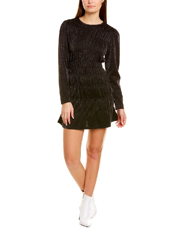 Romantic Fashion Discounts BELLA ZOE Sparkle Mini Dress Dreamy Draping