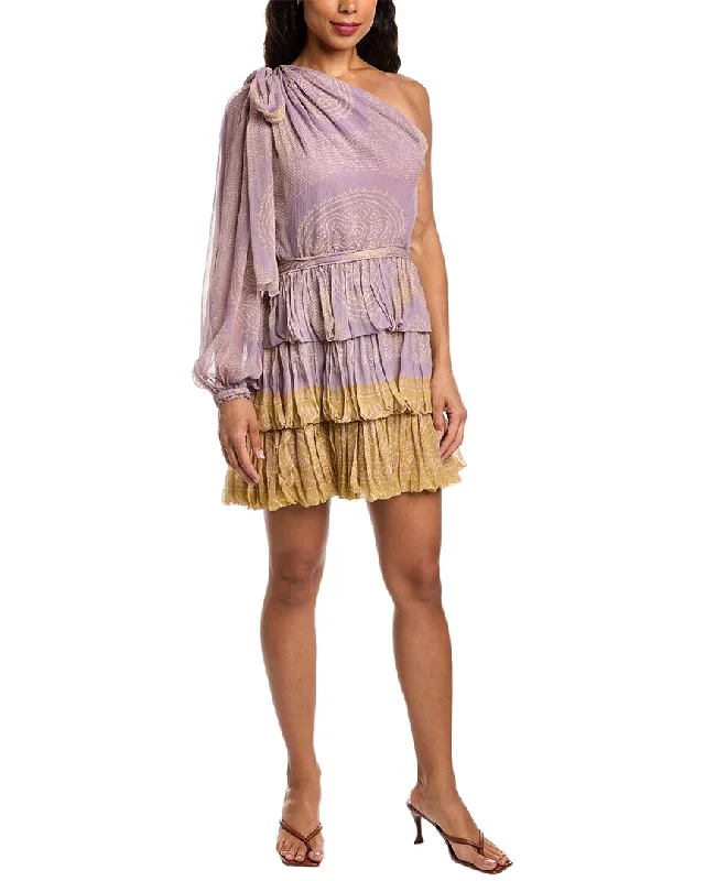Cozy Comfort Style Sale Ulla Johnson Leah Silk Mini Dress End - Of - Month Blowout