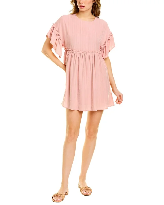 Limited-Time Offer Emmie Rose Ruffle Mini Dress Holiday Sale