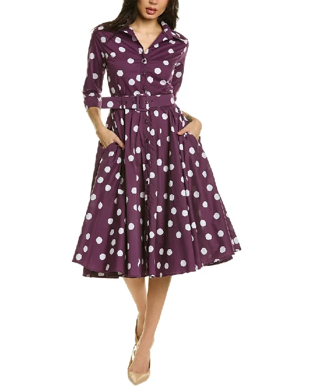 Women's Clothing Stores Samantha Sung Aster A-Line Dress