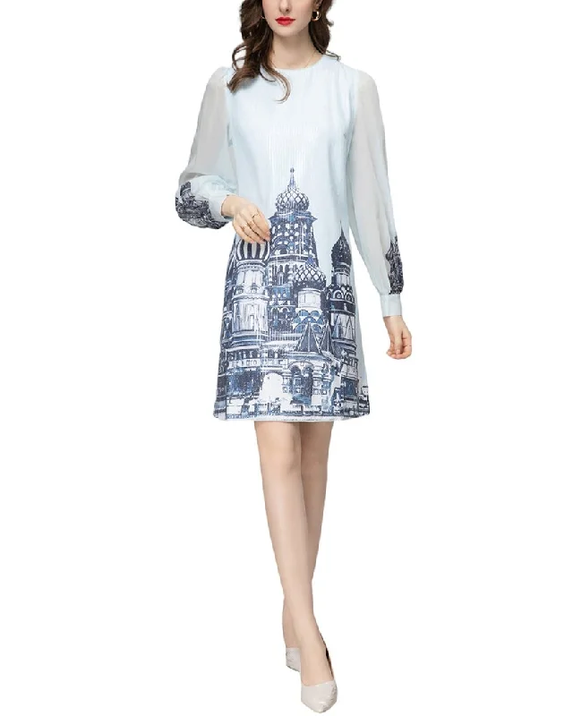 Clearance Event BURRYCO Mini Dress Vintage Elegance