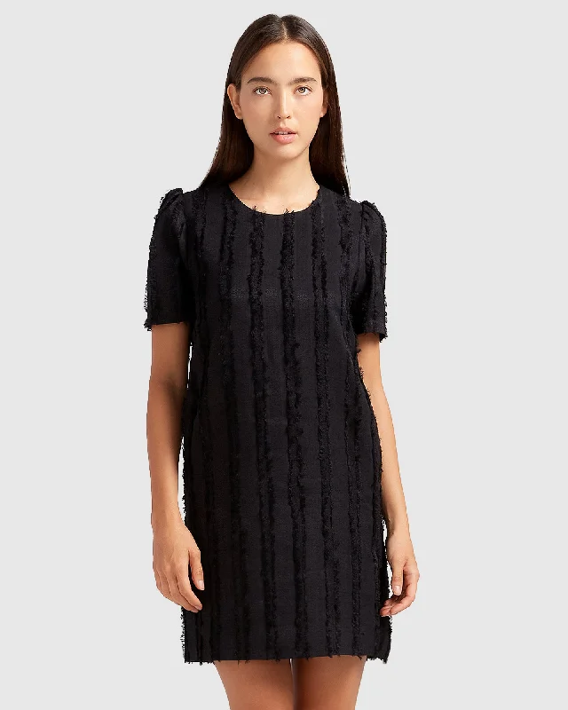 Mega Sale Star Child Textured Mini Dress Nordic Minimalist Home Look