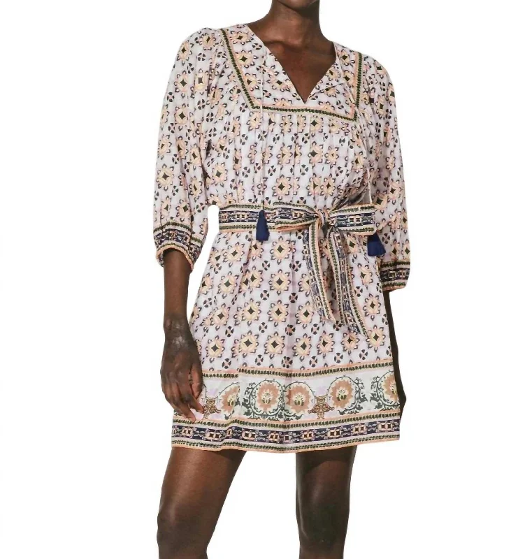 You'Ll Love Us Because Giovanna Mini Dress In Marrakesh Classic Appeal