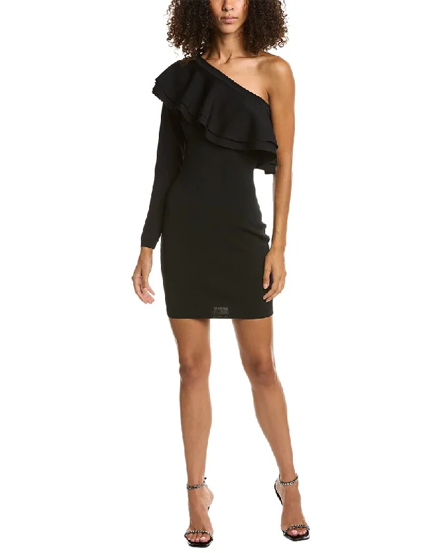 Spring Fashion Endless Rose One-Shoulder Mini Dress Classic Appeal