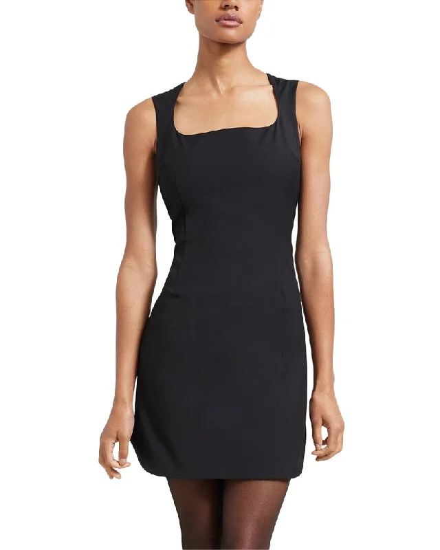 Affordable Luxury Fashion Modern Citizen Okko Square Neck Tank Mini Dress Romantic Detailing
