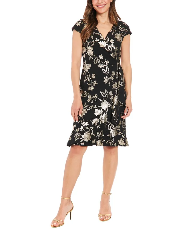 Gift Ideas London Times Cap Sleeve Mini Dress Mid - Season Sale