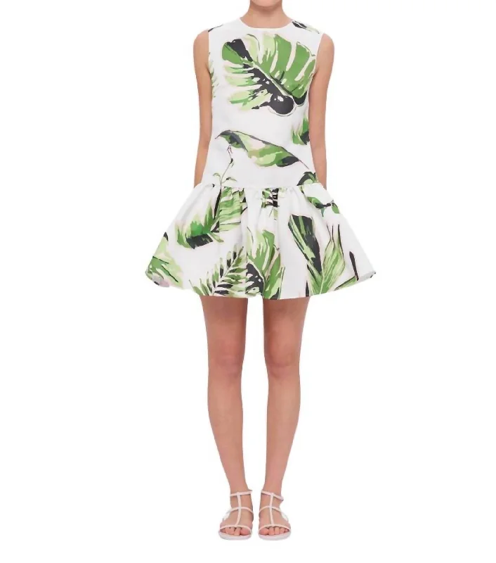 Modern Fashion Sale Petra Mini Dress In Botanical Print
