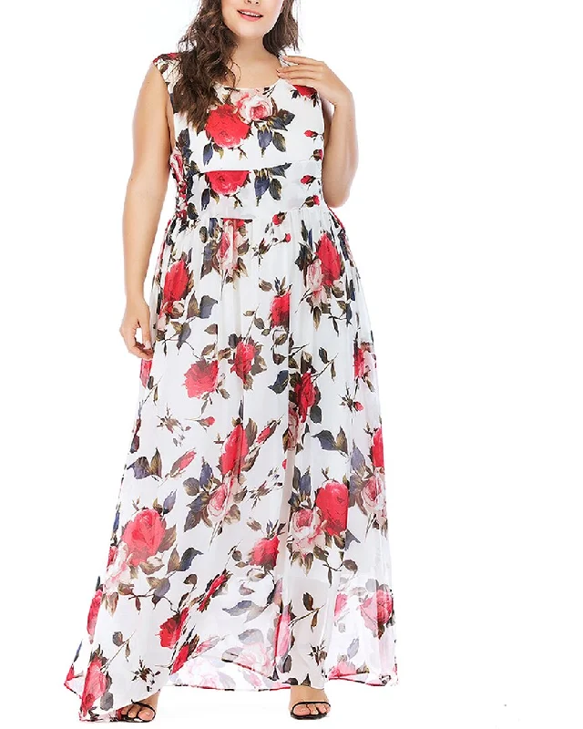 Bold Style Discounts Monica Fashion Midi Dress Modern Glamour