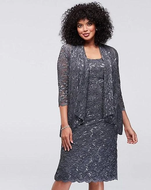 Weekend Exclusive Alex Evenings AE4121902 Plus Size Short Formal Dress Artful Design