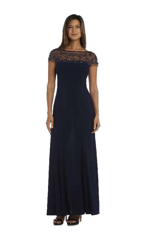 Sophisticated Street Style Offers R&M Richards Long Formal Dress Sale Classic Charm