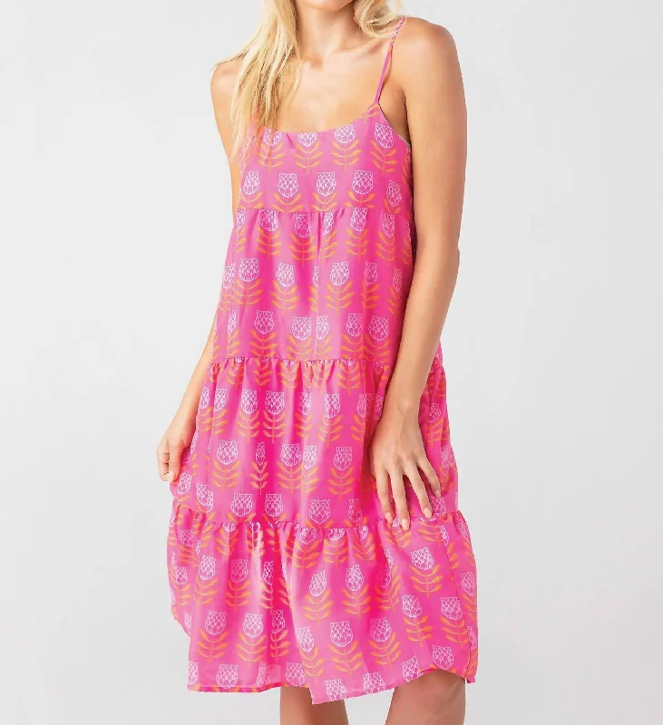 Popular Collection The Maeve Midi Dress In Pink Save On Classic Elegant Styles