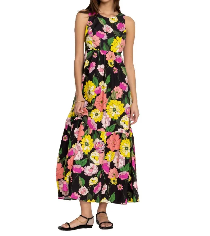 Buy More, Save More Jade Cassia Maxi Dress In Multi Exquisite Craftsmanship