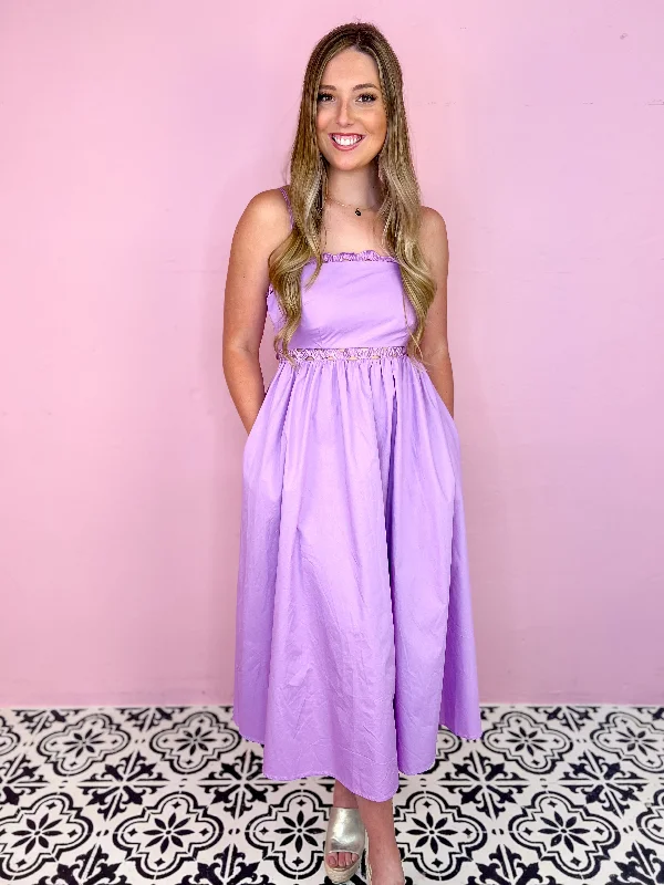 Playful Fashion Offers Island Breeze Tie Back Maxi Dress Feminine Grace