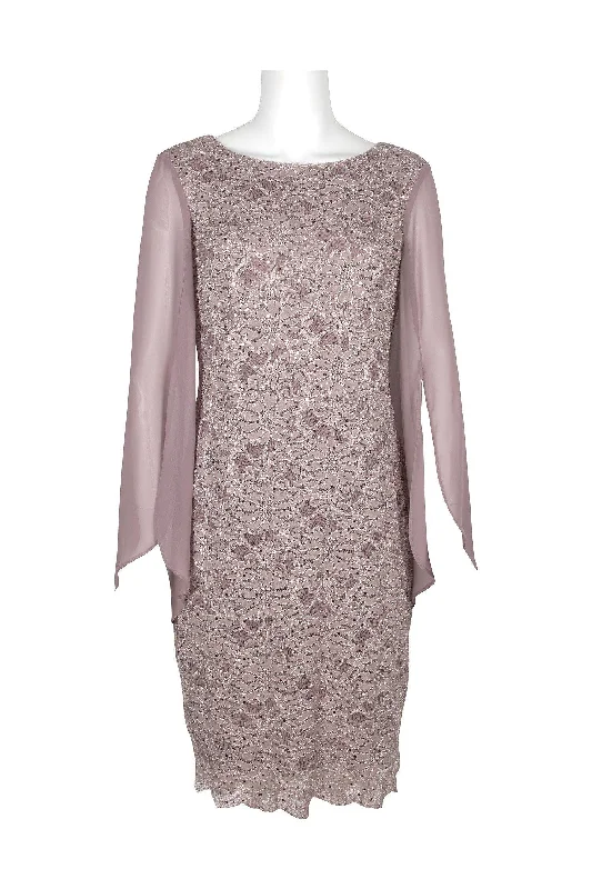 Urban Fashion Connected Apparel Long Sleeve Lace Short Dress Limited - Stock