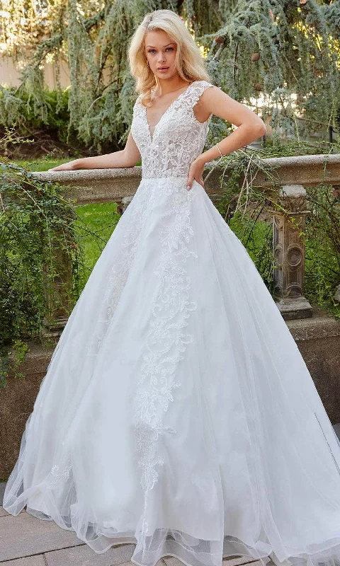 Contemporary Chic Promotions Jovani Bridal JB07633 - Bridal Gown Graceful Movement