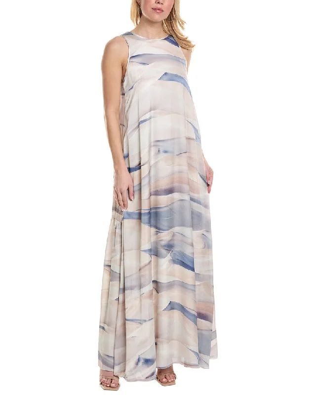Fast Fashion Favorites Peserico Maxi Dress Disco - Inspired Retro Dance Look