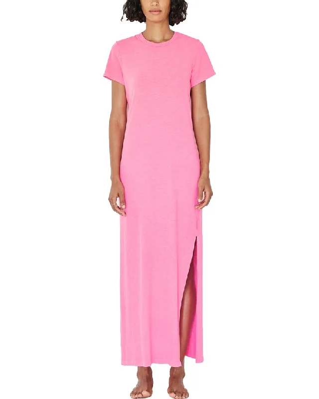 Bold Style Discounts SUNDRY Slit Maxi Dress Big Savings On Minimalist Office Styles