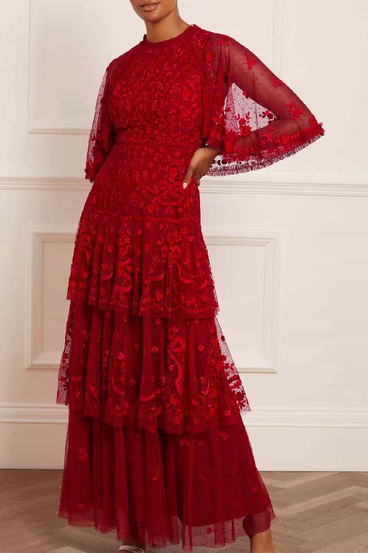 Top Deals Bonnie Bow Gown Subtle Sophistication