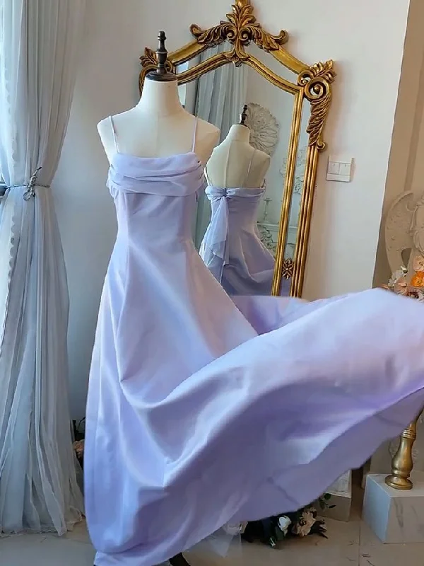 Explore What'S New Elegant Purple Spaghetti Straps Prom Dress Fairy Formal Party Gown Evening Dress Y7554 Nordic Minimalist Home Look