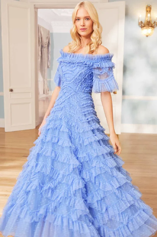 Budget-Friendly Fashion Lana Off-Shoulder Gown Flash Sale