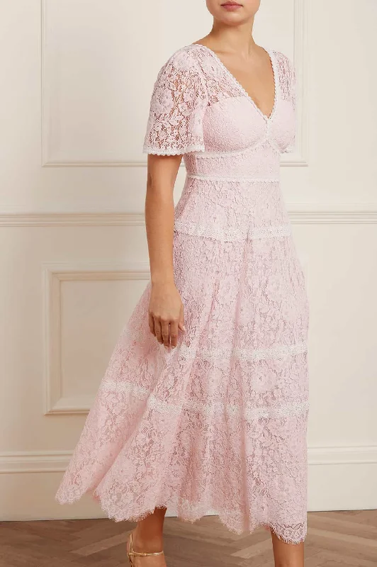 Fashionista Favorites Lace Primrose Ankle Gown Score Big On Glamorous Red - Carpet Styles