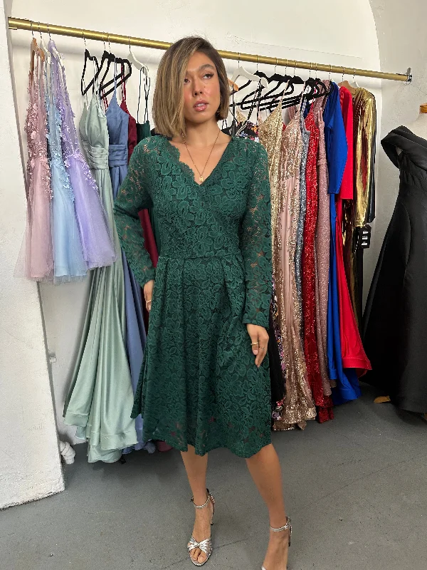 Chic & Modern Sales Long Sleeve Short Cocktail Dress Sale Elevated Style