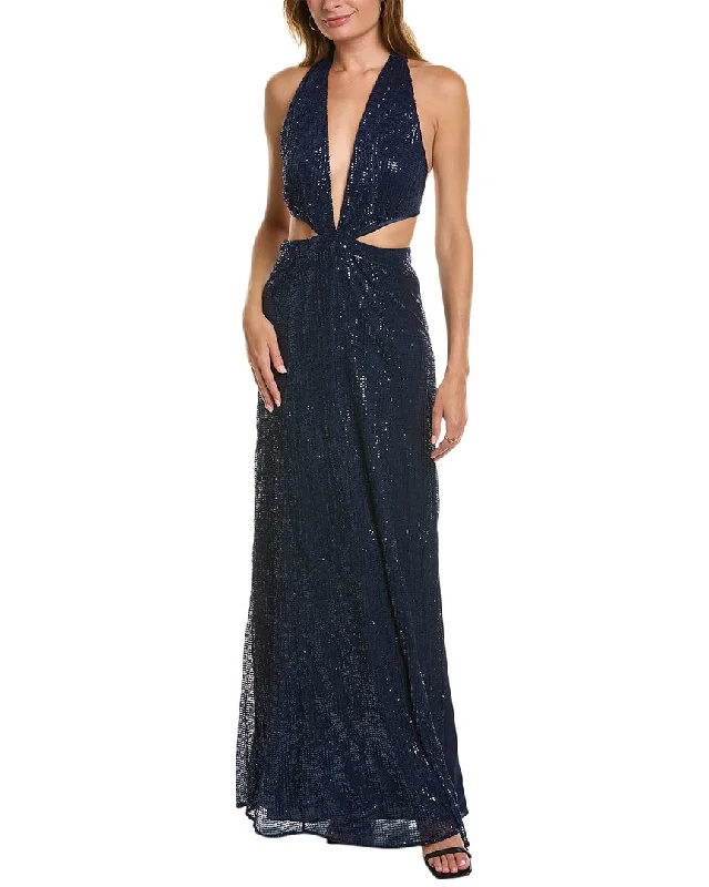 Catch Every Fashion Trend Ramy Brook Selena Maxi Dress Polished Finish
