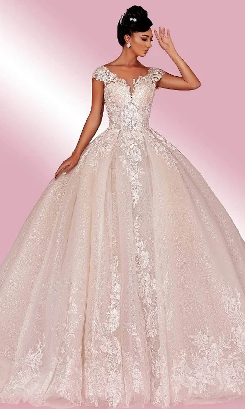 Imeless Style MNM Couture W2109 Bridal Dress Fashion-Forward Style