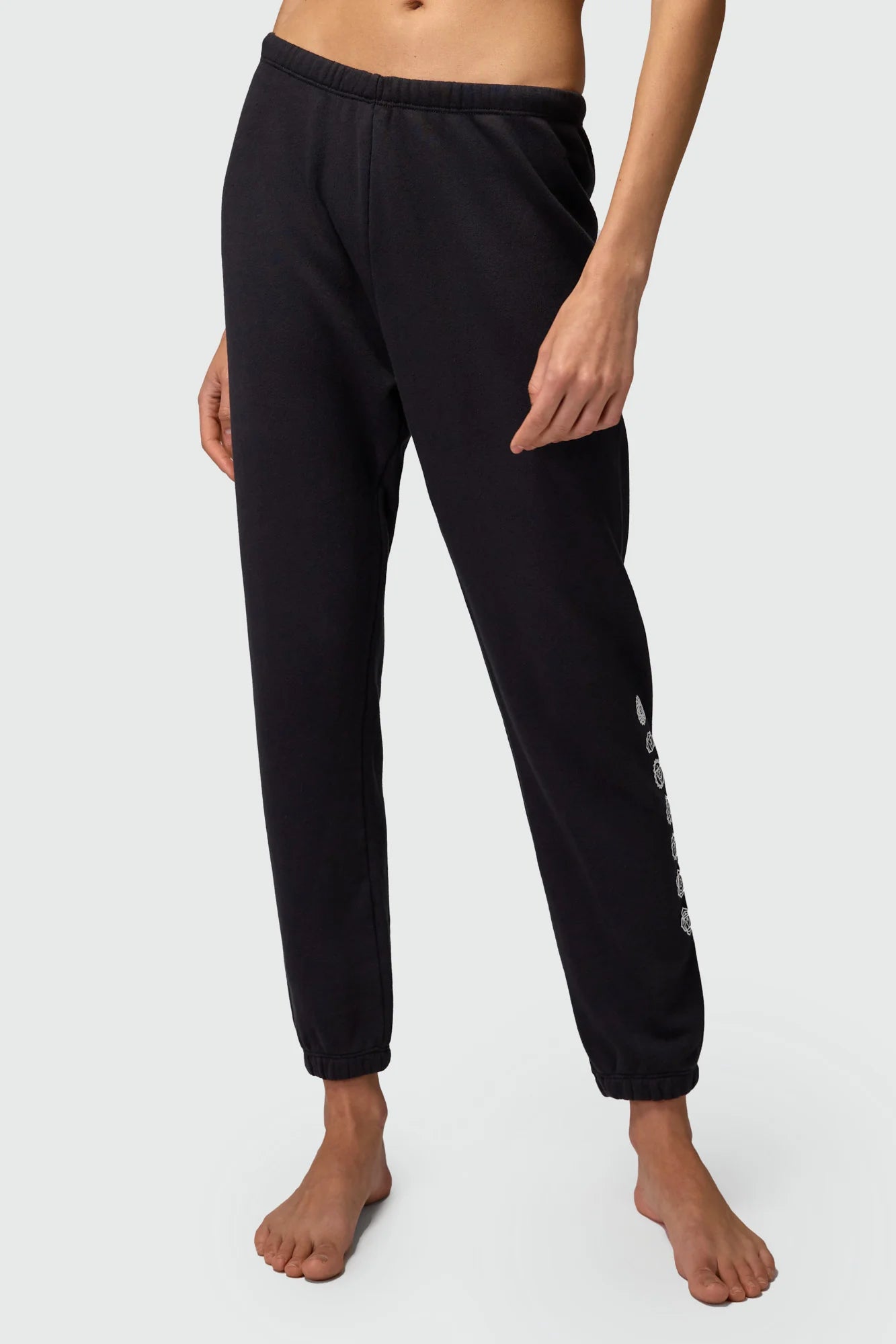 Women's Elegant Garments Travel Essentials Spiritual Gangster Chakra Luna Sweatpant - Vintage Black Women's Elegant Garments Travel Essentials Spiritual Gangster Chakra Luna Sweatpant - Vintage Black