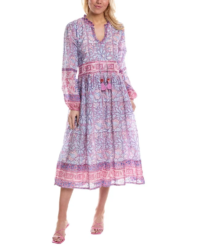 Romantic Fashion Discounts bella tu Nicki Midi Dress Refined Look
