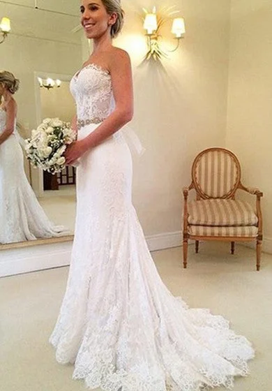 Fast Fashion Favorites Sheath Maxi Sweetheart Jacket Backless Keyhole Lace Dress Limited - Edition Drops