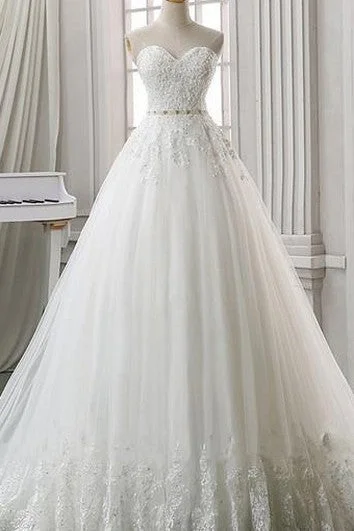 New Styles Just In A-Line Ball Gown Empire Floor-Length Sweetheart Sleeveless Bell Empire Appliques Corset Back Lace Organza Dress Polished Finish