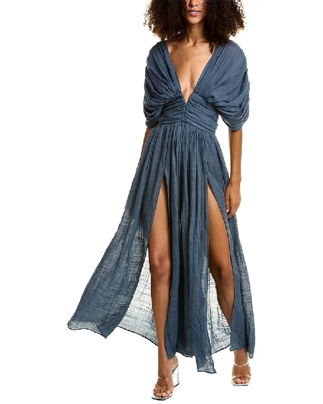Budget-Friendly Fashion Just Bee Queen Helena Maxi Dress Vintage Charm