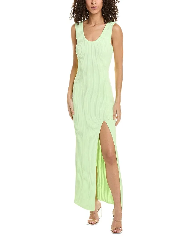 Fresh Fashion Discounts Line & Dot Maxi Dress Graceful Cut