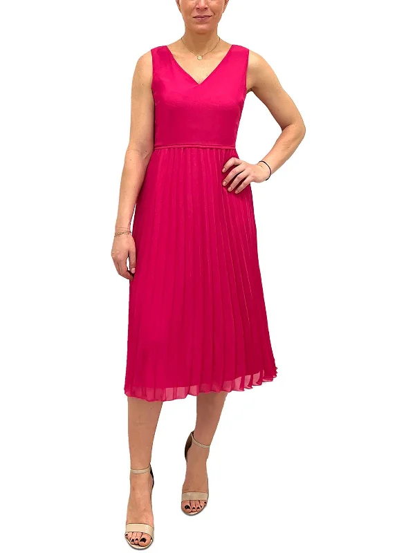 Affordable Luxury Fashion Womens Midi Sleeveless Midi Dress Dreamy Aesthetic
