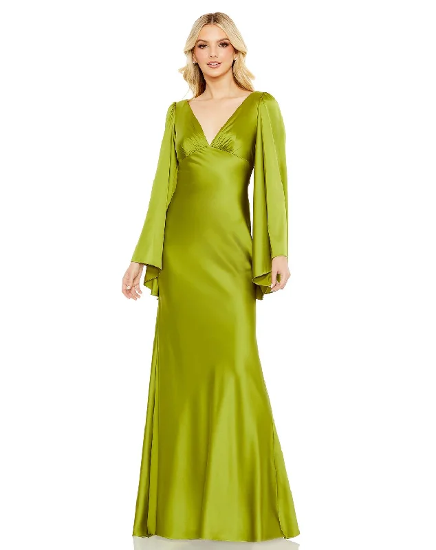 Comfortable Chic Mac Duggal 68344 Long Sleeve Formal Evening Dress Today Only