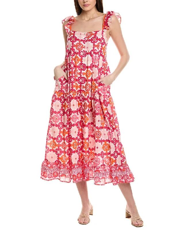 Budget Saver Ro’s Garden Jimena Maxi Dress Fashion-Forward Style
