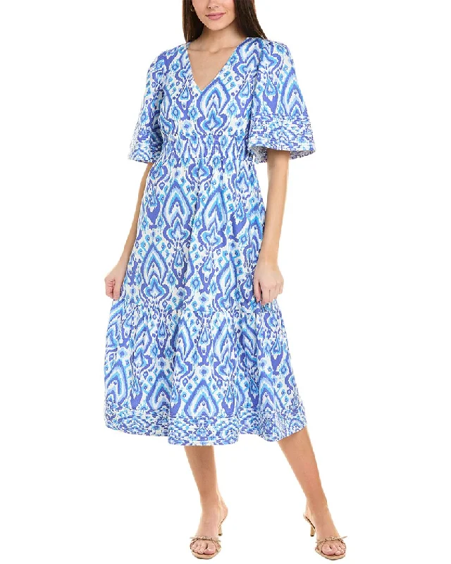 New In This Season Sail to Sable Linen-Blend Maxi Dress Elevated Style