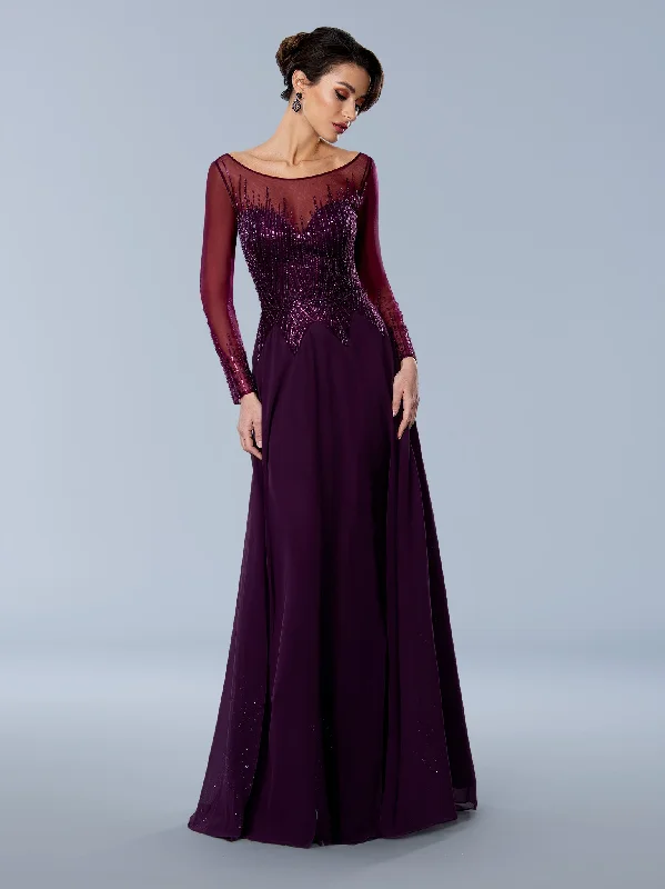 Insane Discount Onslaught Stella Couture 24361 Long Sleeve Formal Evening Dress Fashion-Forward Style