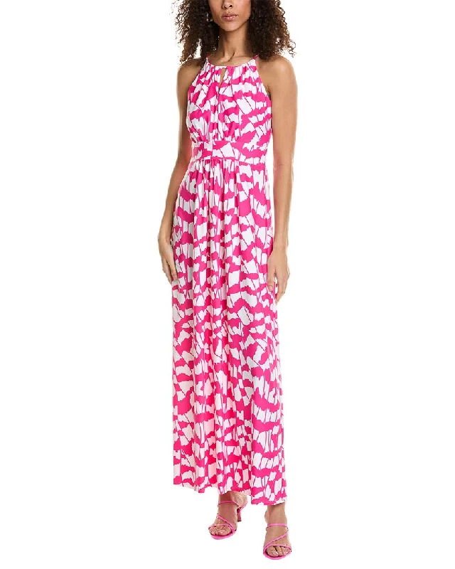 Limited Time Offers Jude Connally Mia Halter Maxi Dress Lightweight Fabric