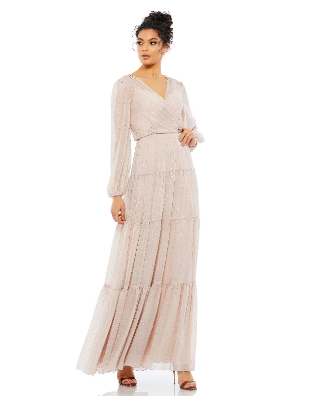 End Of Season Sale Mac Duggal 49514 Long Sleeve Mother of the Bride Formal Dress Elevated Style